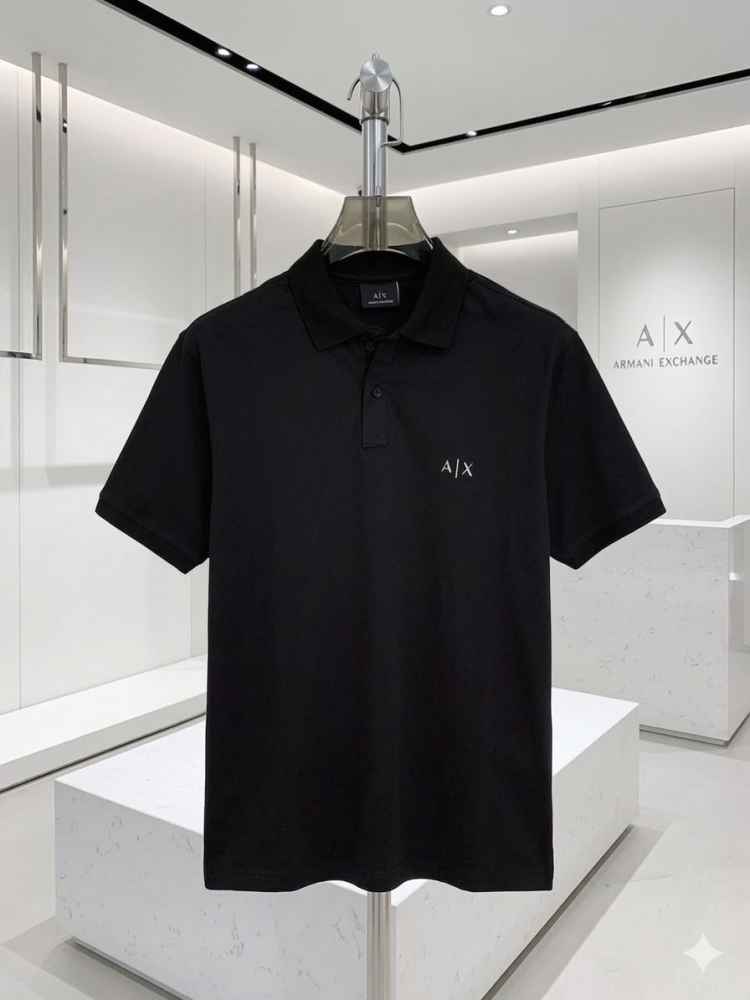 Armani Exchange Black Premium Quality T-Shirt-thumb-0