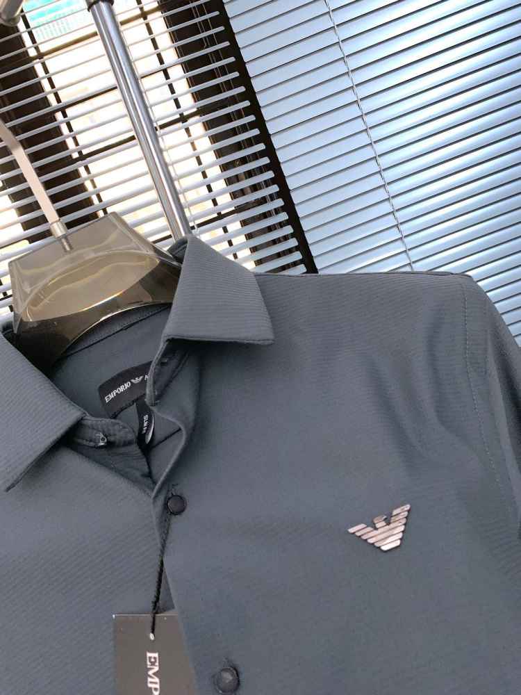 Emporio Armani Grey Premium Quality Shirt-thumb-2