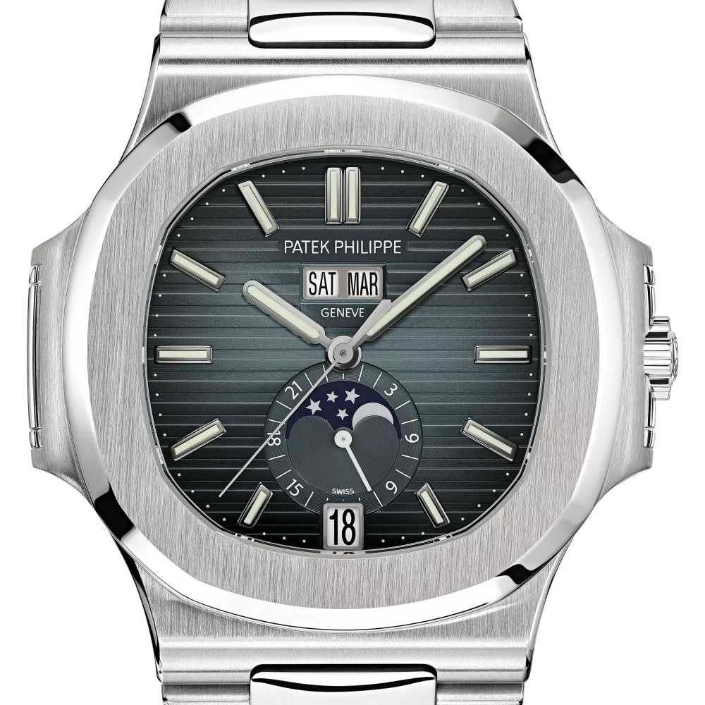 Patek Philippe Nautilus Annual Calendar Moon Phase Watch 5726/1A-7