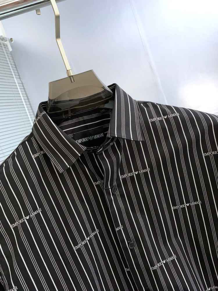 Emporio Armani Black Premium Quality Shirt-thumb-2
