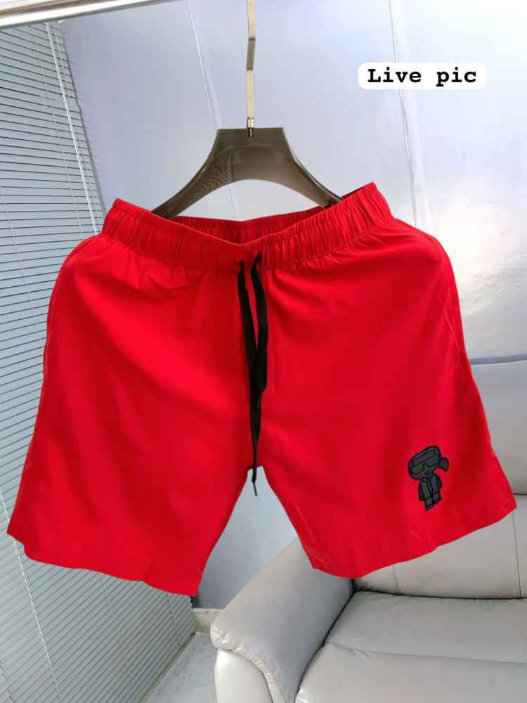 Karl Lagerfeld Red Premium Quality Shorts-1