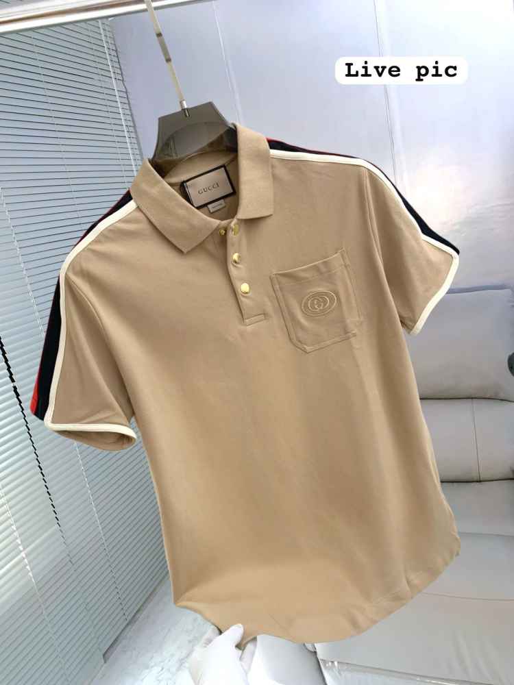 Gucci Brown Premium Quality Polo T-shirt-1