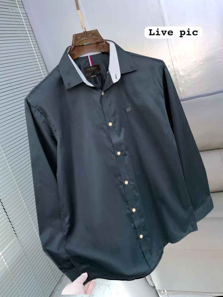 Ted Bekar Teal Blue Premium Quality Shirt-2