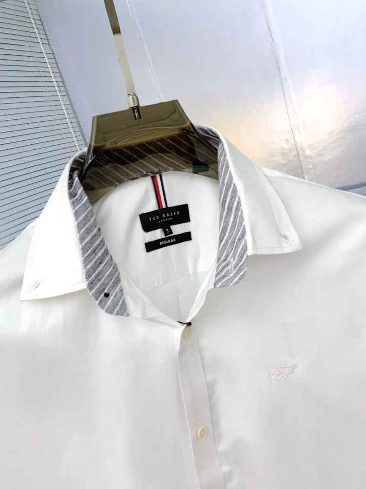 Ted Bekar White Premium Quality Shirt-3