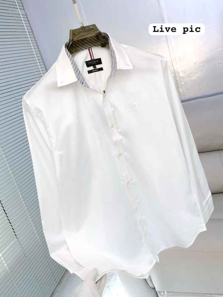 Ted Bekar White Premium Quality Shirt-2