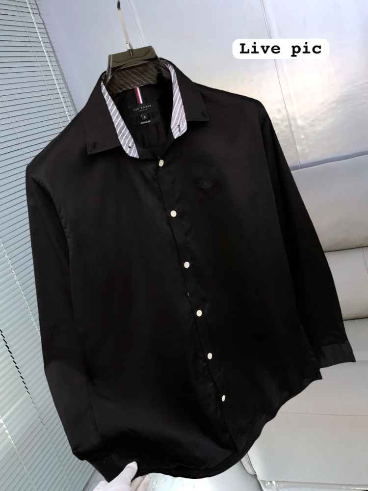 Ted Bekar Black Premium Quality Shirt-1