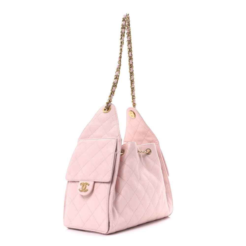 Chanel Maxi Pink Mini Hobo Bag-1