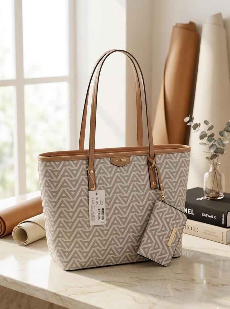 Aldo Ashover White Premium Tote Bag-thumb-0