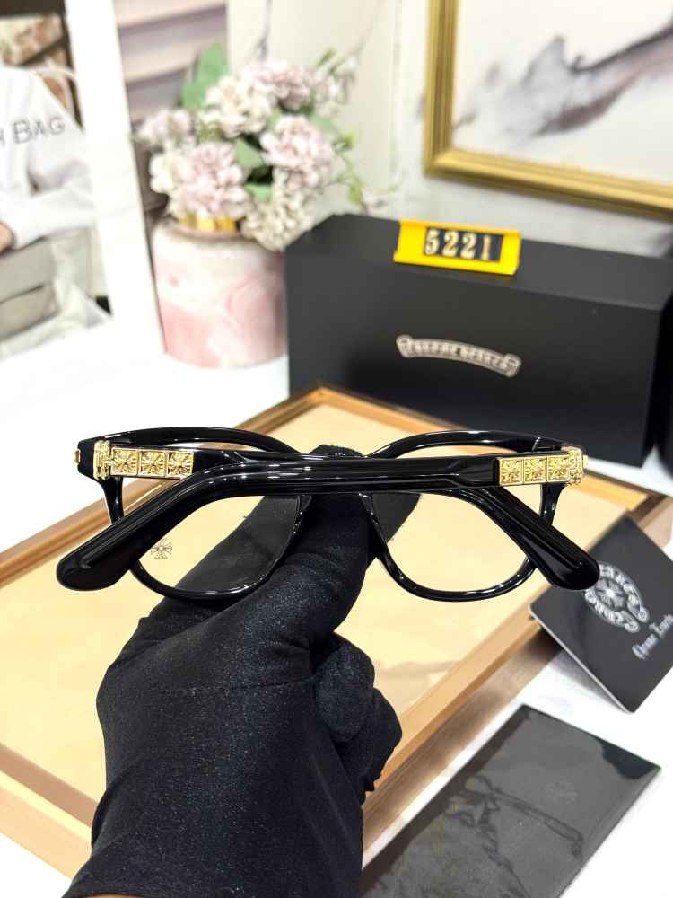 Chrome Hearts Golden Luxury Sunglasses-thumb-3