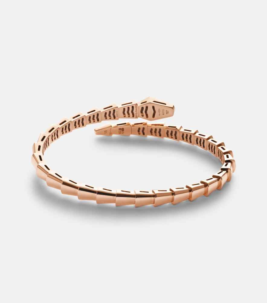 Bvlgari Rose/Golden Serpenti Viper Bracelet-2