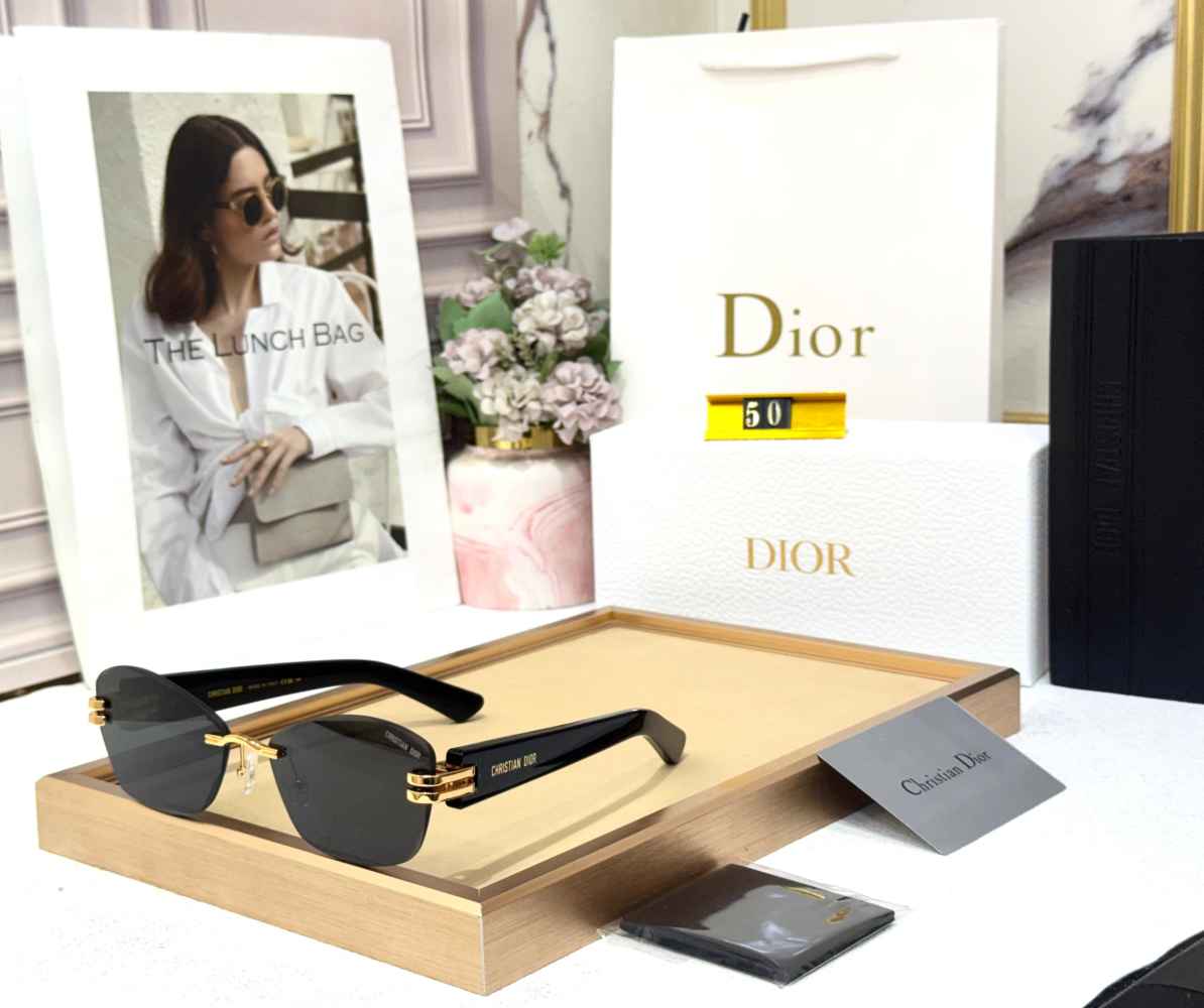 Dior Black Premium Women's Sunglasses-thumb-0