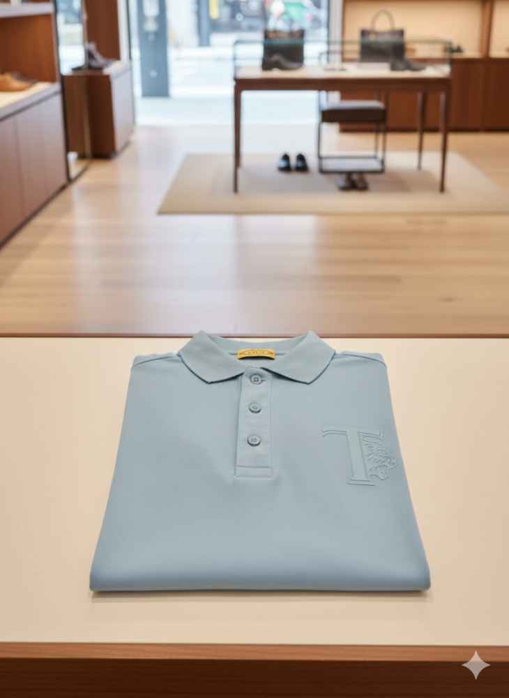 Tod's Blue Premium Quality T-shirt-thumb-7