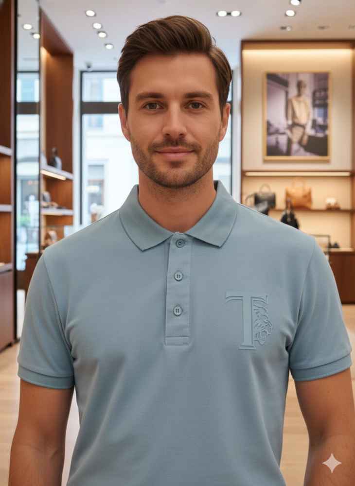 Tod's Blue Premium Quality T-shirt-thumb-1