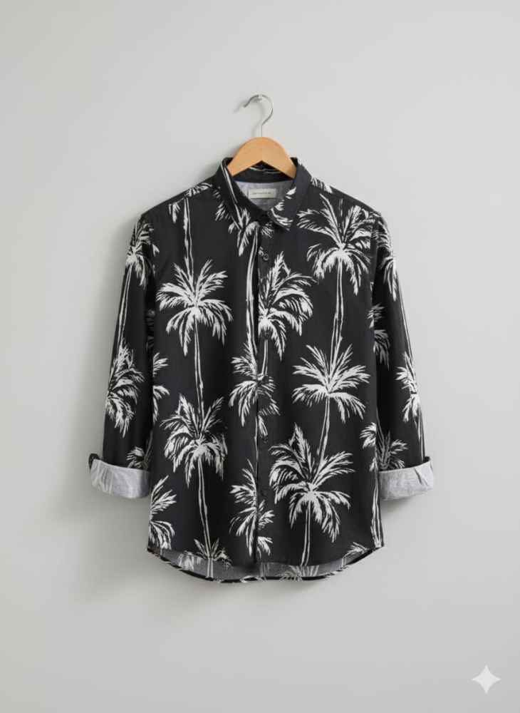 Balmain Embroidered Black Premium Cotton Shirt-2