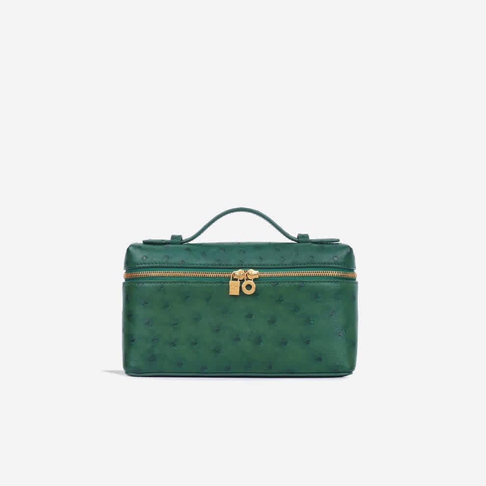 Loro Piana L19 Green Handbag-2