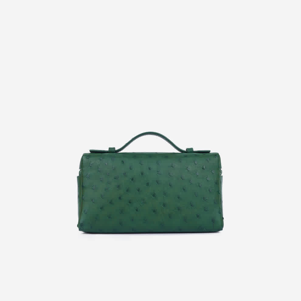 Loro Piana L19 Green Handbag-3