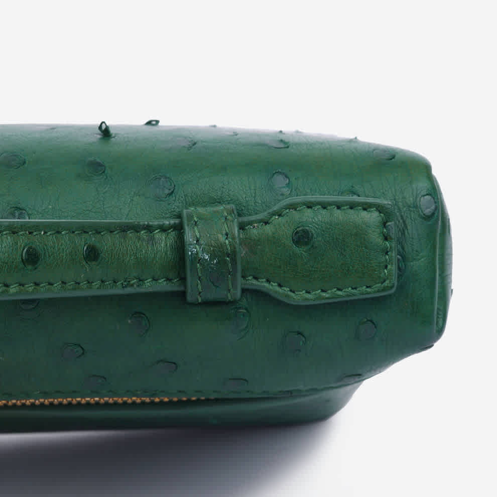 Loro Piana L19 Green Handbag-4