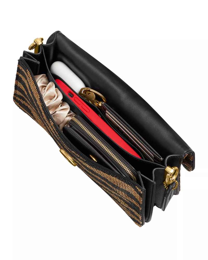 Coach Black Tabby Shoulder Bag-6