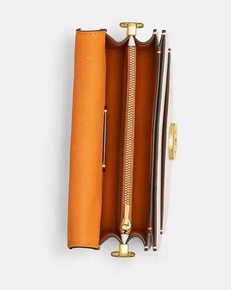 Coach C Logo Tabby 20 White Shoulder Bag-thumb-1