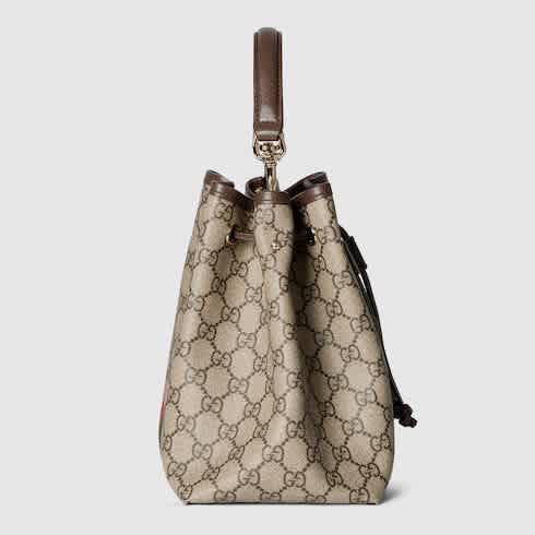 Gucci Ophidia Beige Bucket Bag-1