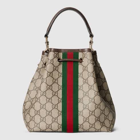 Gucci Ophidia Beige Bucket Bag-3