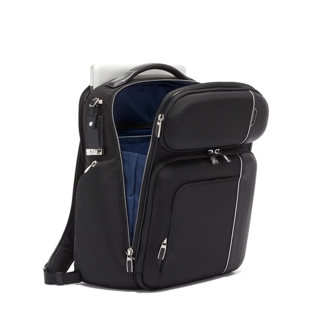 Tumi Expandable Organizer Laptop Black Bag-2