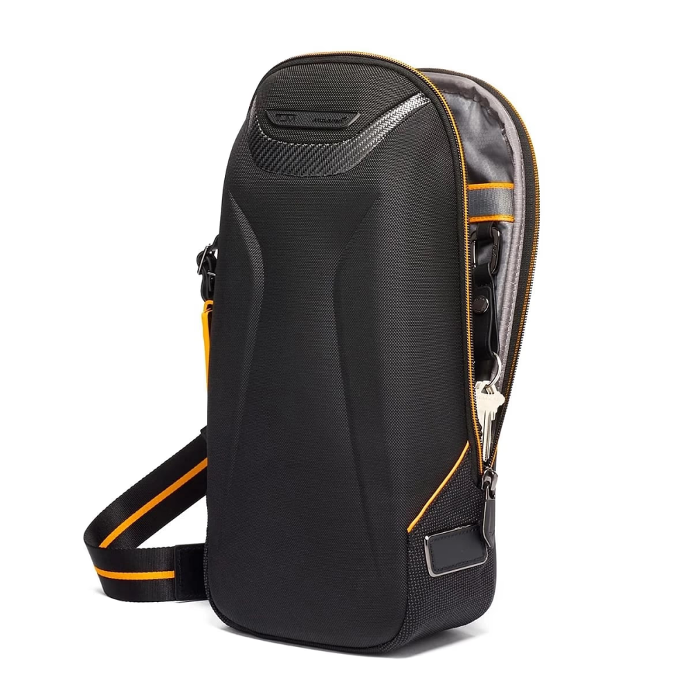 Tumi Premium Black Sling Bag-1