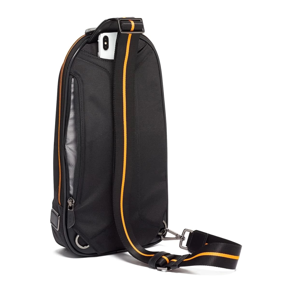 Tumi Premium Black Sling Bag-2