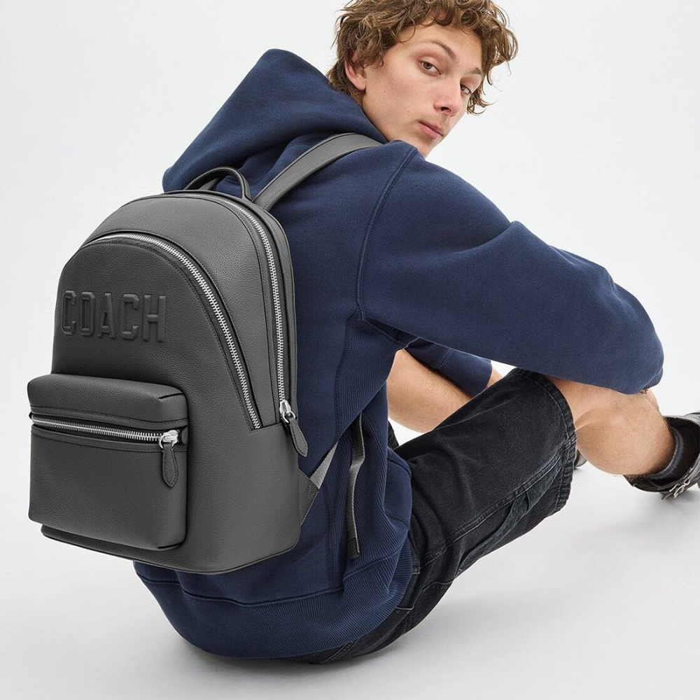 Coach Charter Backpack in Signature Leather-4