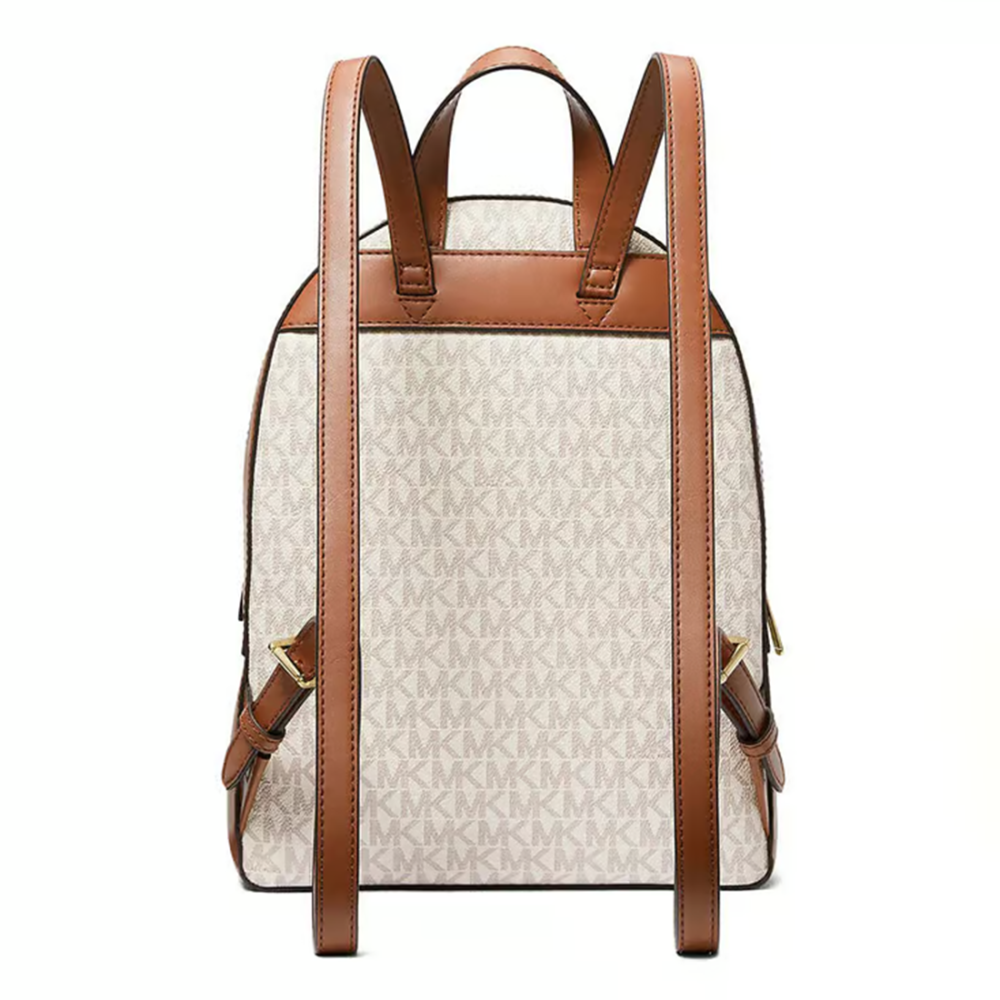 Michael Kors MK Jaycee Cream Backpack-2