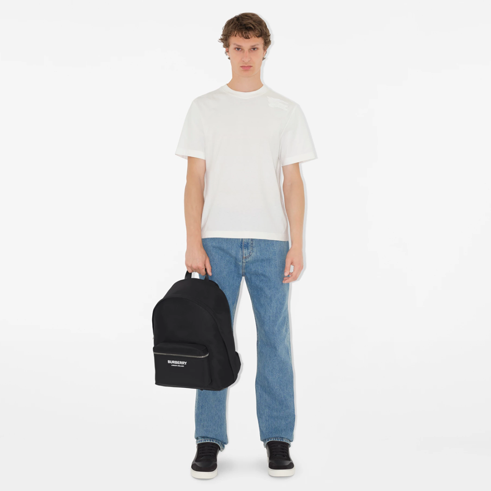 Burberry Black Premium Vertical Paddy Crossbody Bag-2