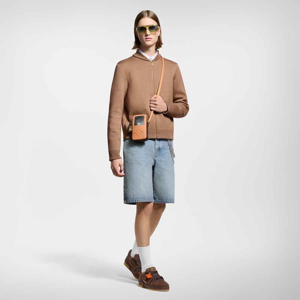 Louis Vuitton Brown Premium Quality Sneakers-5