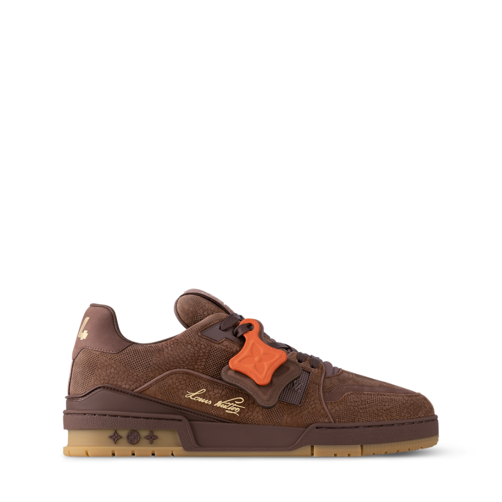 Louis Vuitton Brown Premium Quality Sneakers-2