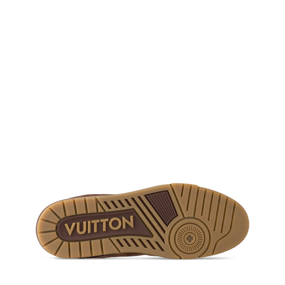 Louis Vuitton Brown Premium Quality Sneakers-3
