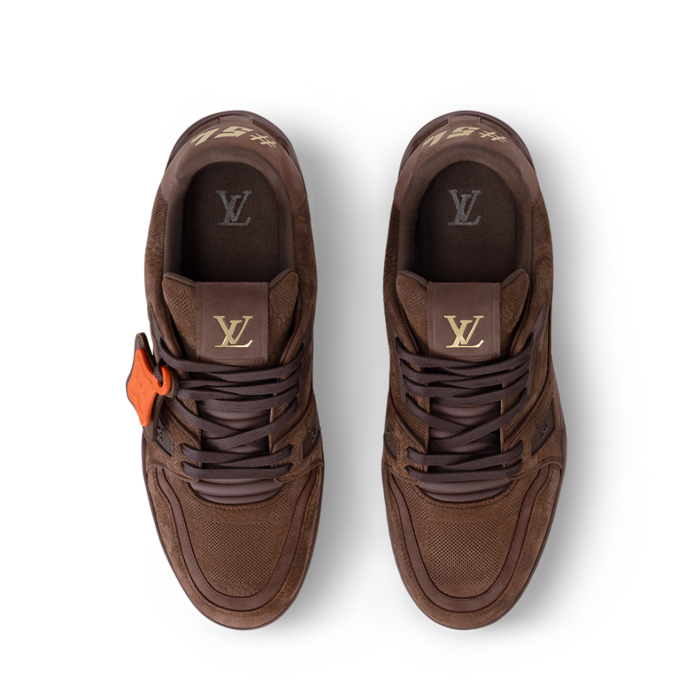 Louis Vuitton Brown Premium Quality Sneakers-1