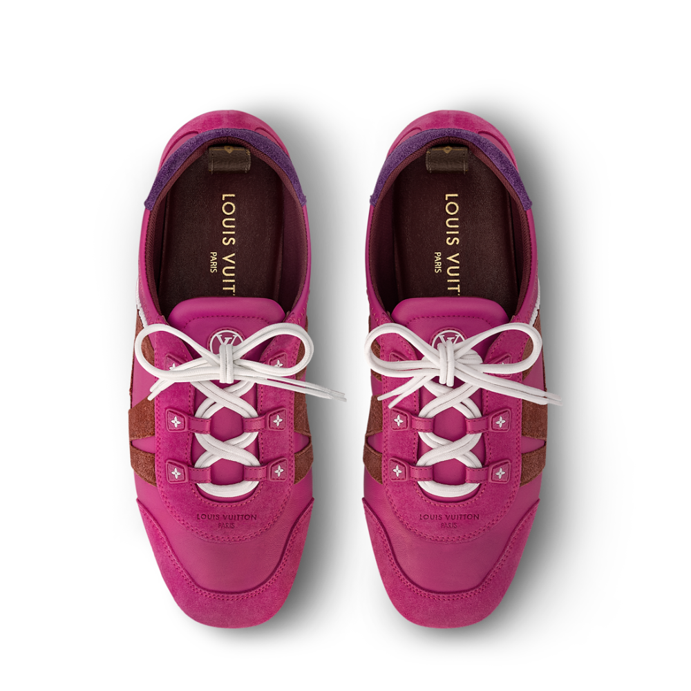 Louis Vuitton Pink Premium Quality Sneakers-2