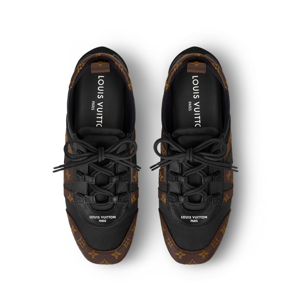 Louis Vuitton Brown Premium Quality Sneakers-3