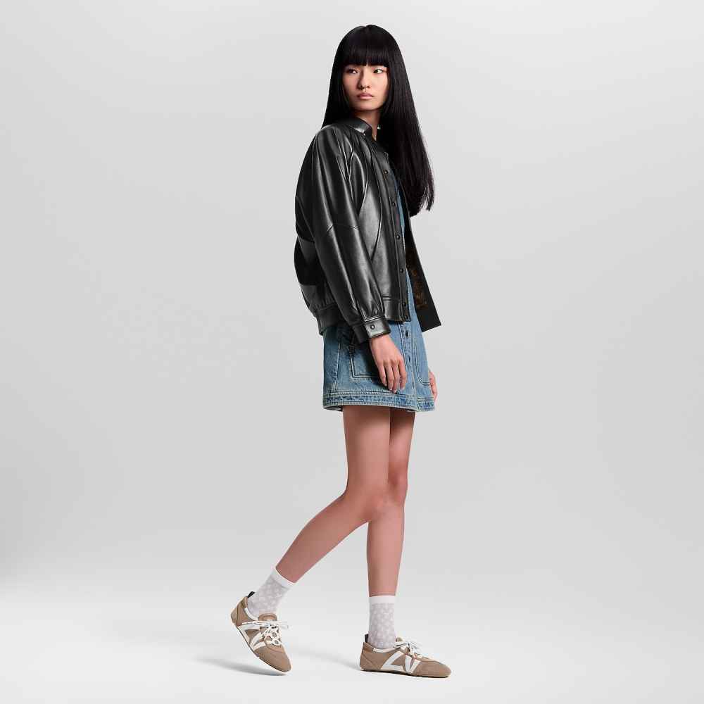 Louis Vuitton Beige Premium Quality Sneakers-5