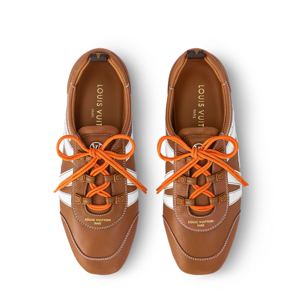 Louis Vuitton Brown Premium Quality Sneakers-4