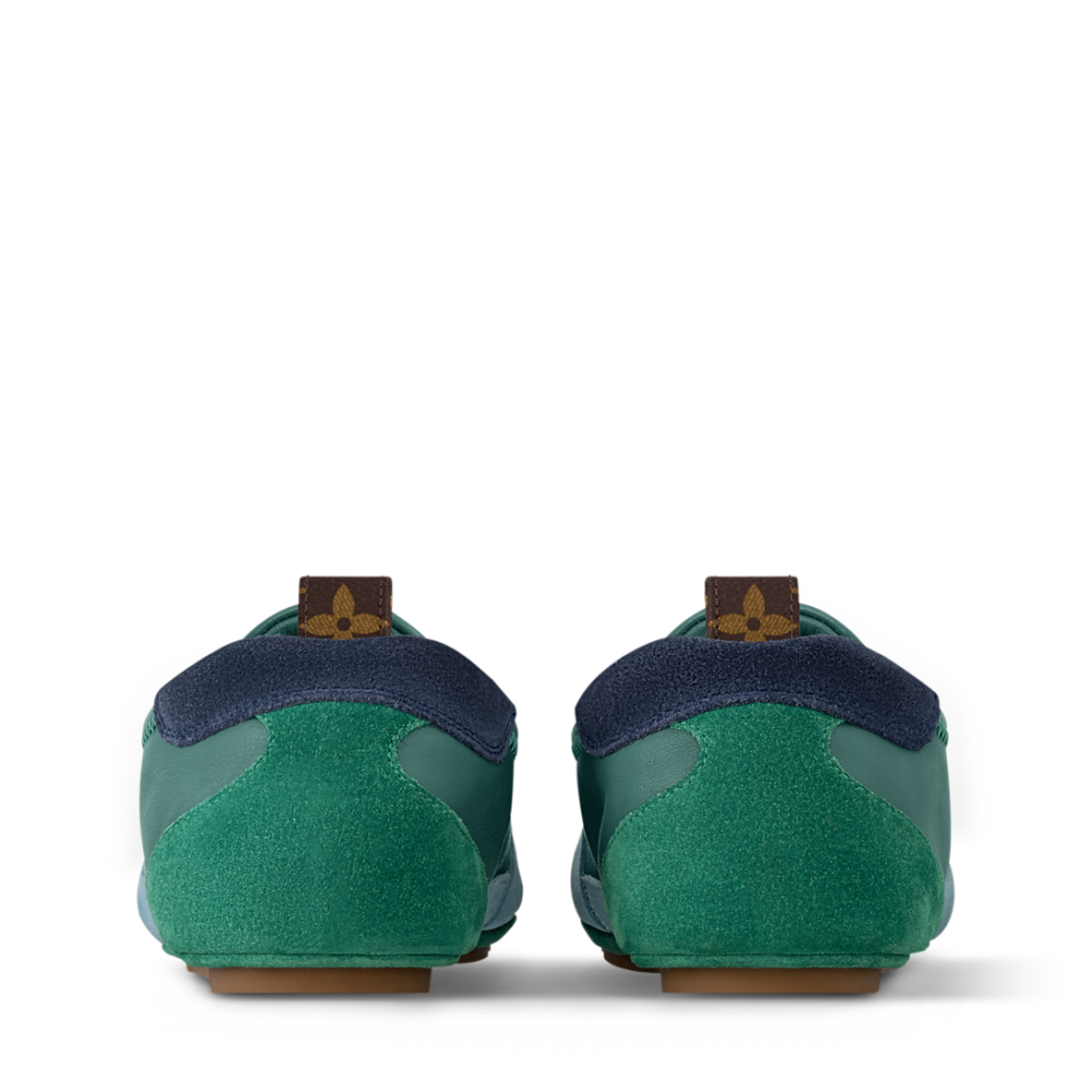 Louis Vuitton Green Premium Quality Sneakers-3