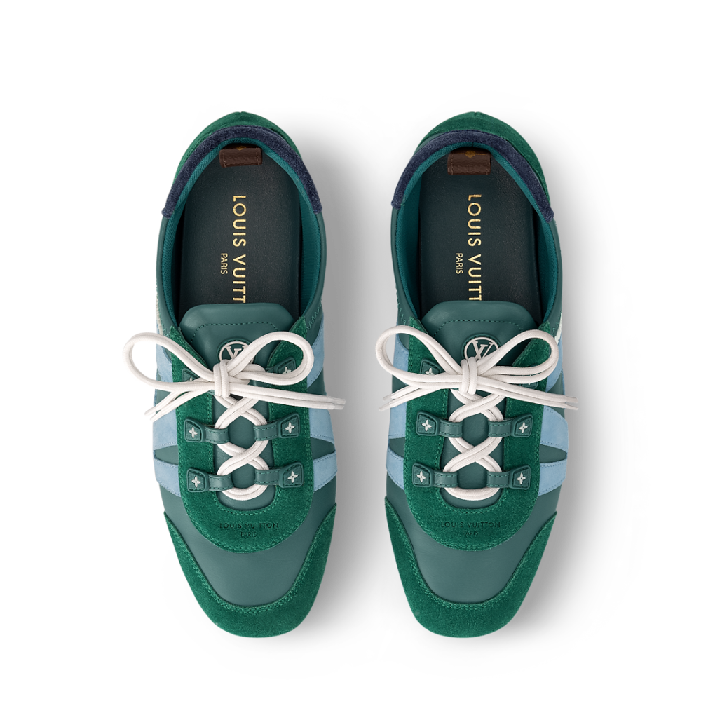 Louis Vuitton Green Premium Quality Sneakers-5