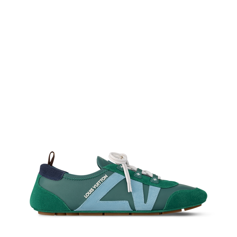Louis Vuitton Green Premium Quality Sneakers-4