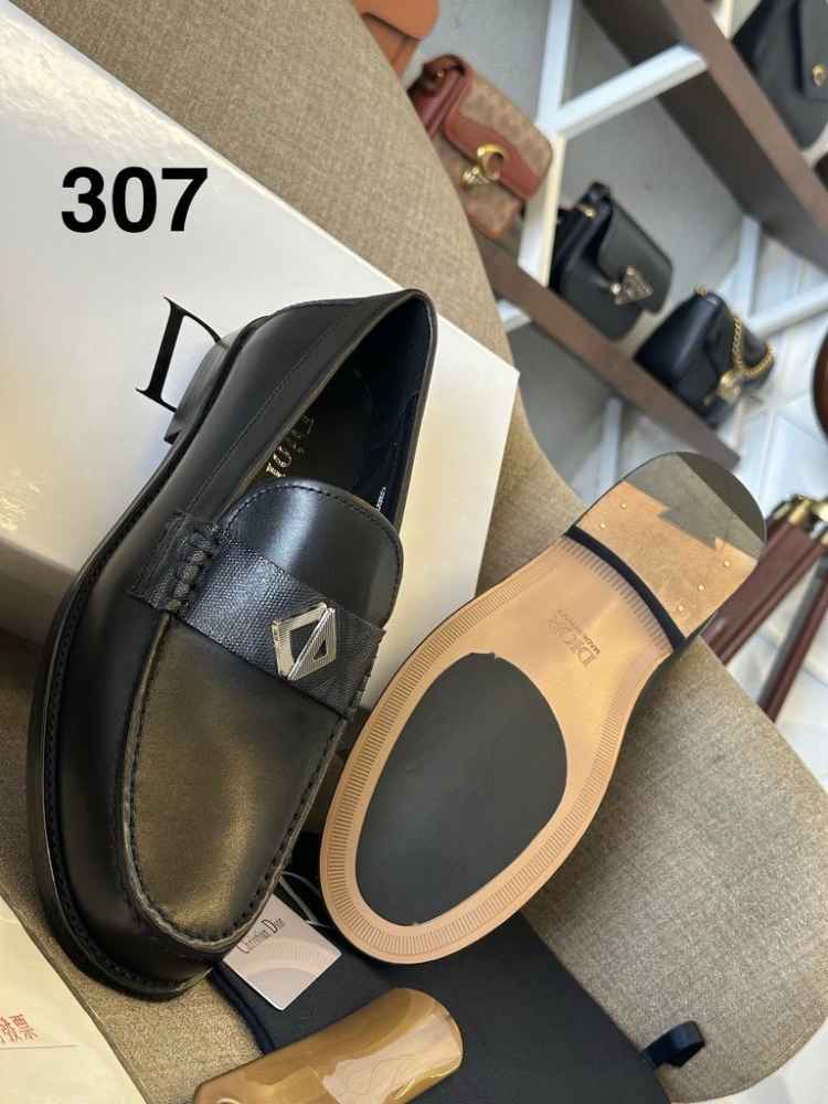 Dior Black Premium Quality Loafers-thumb-1