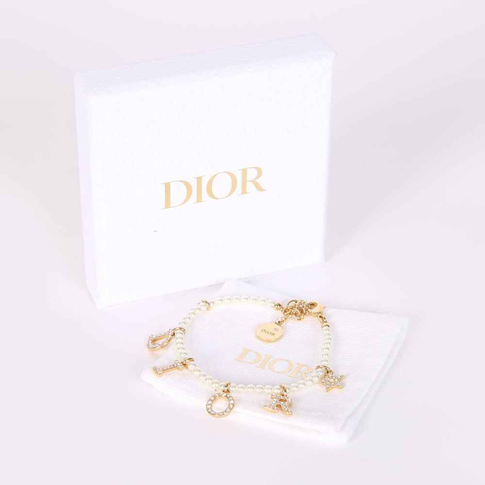 Dior Pearl Star Gold Color Women’s Bracelet-thumb-8