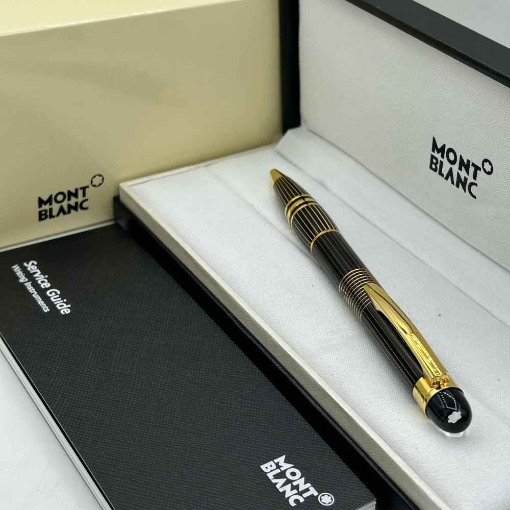 Mont Blanc Black Premium Writing Pen-thumb-0