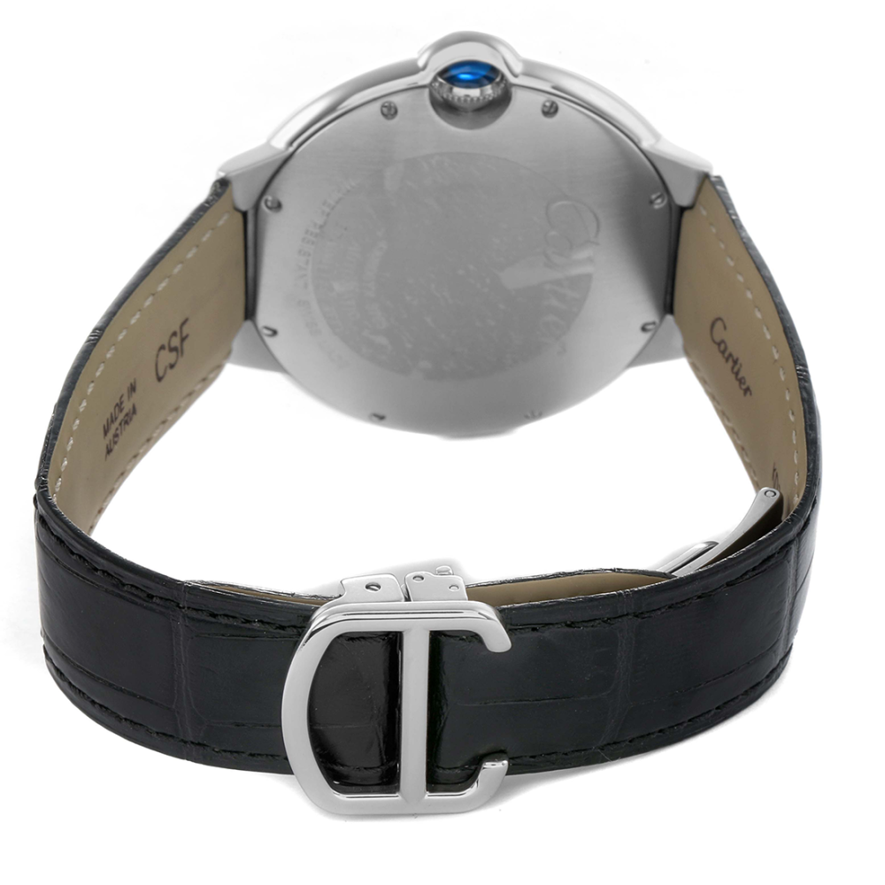Cartier Ballon Bleu de Black Dial and Black Strap Watch WSBB0003-thumb-6
