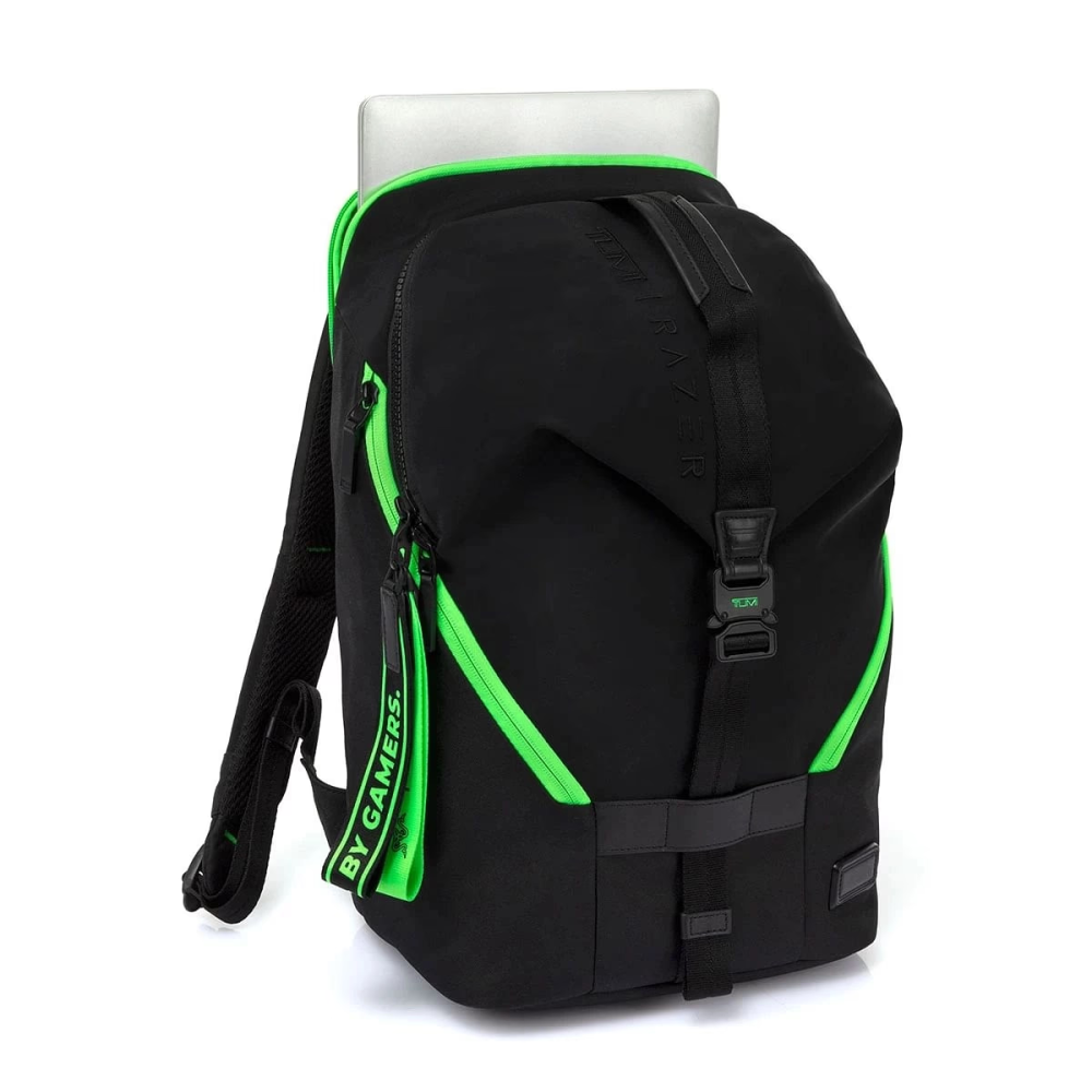 Tumi Expandable Organizer Laptop Black Bag-thumb-2