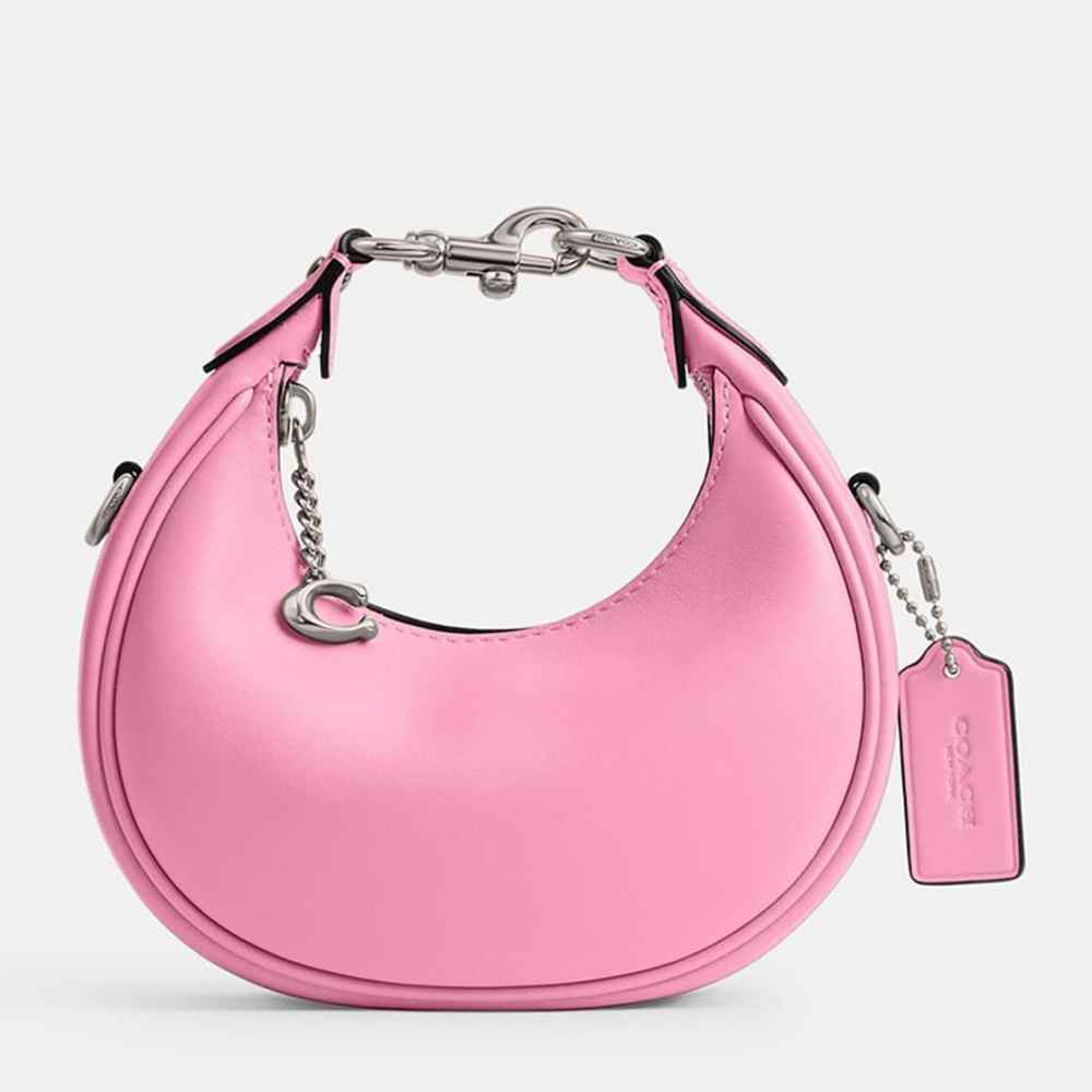 Coach Jonie Small Pink Handbag-thumb-0
