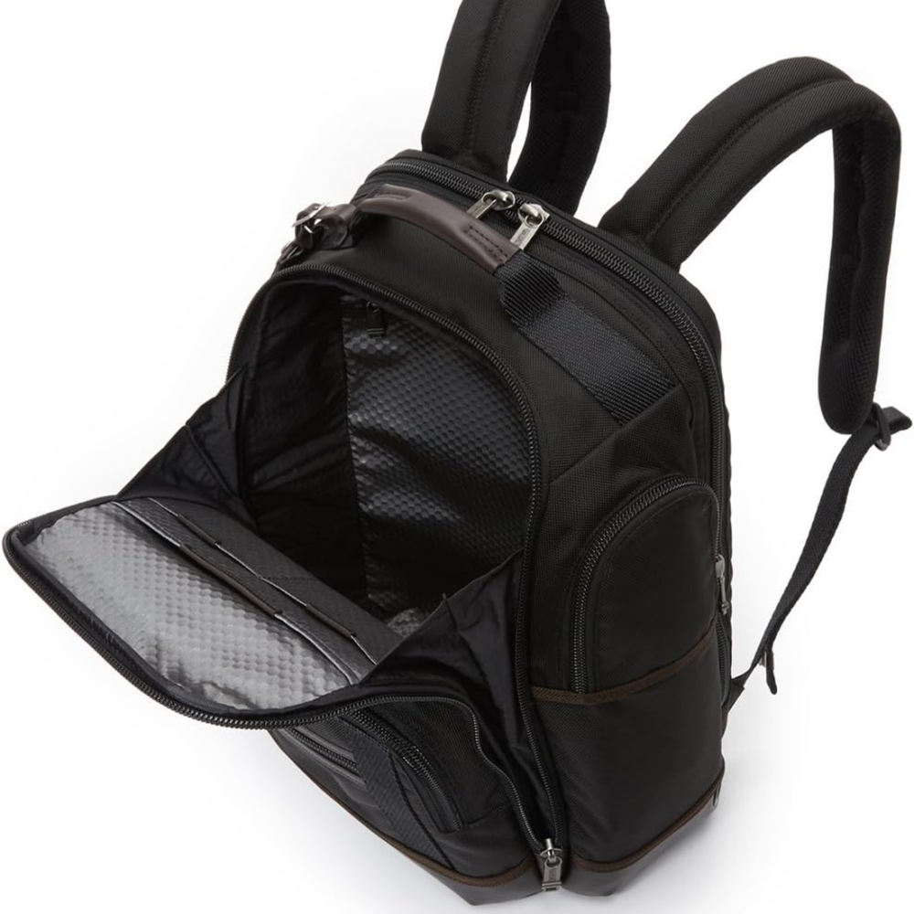Tumi Alpha Bravo Briefcase Black Backpack-1