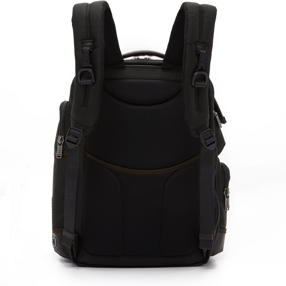 Tumi Alpha Bravo Briefcase Black Backpack-2
